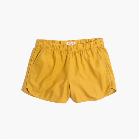Madewell Pants - Madewell Mustard Athletic Shorts